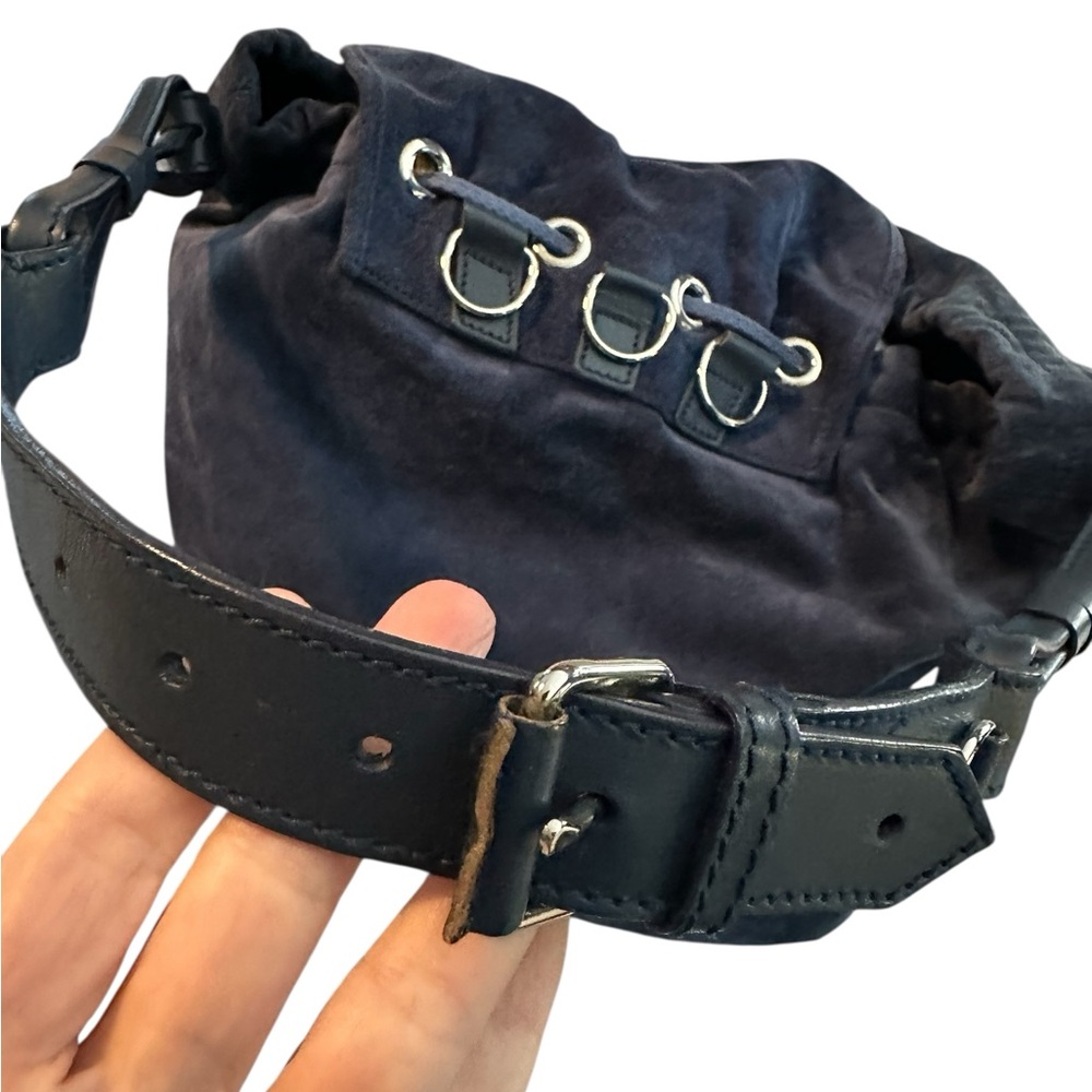 Authentic Balenciaga Suede Cargo Pocket Suede Shoulder Bag with COA - Picture 15 of 16
